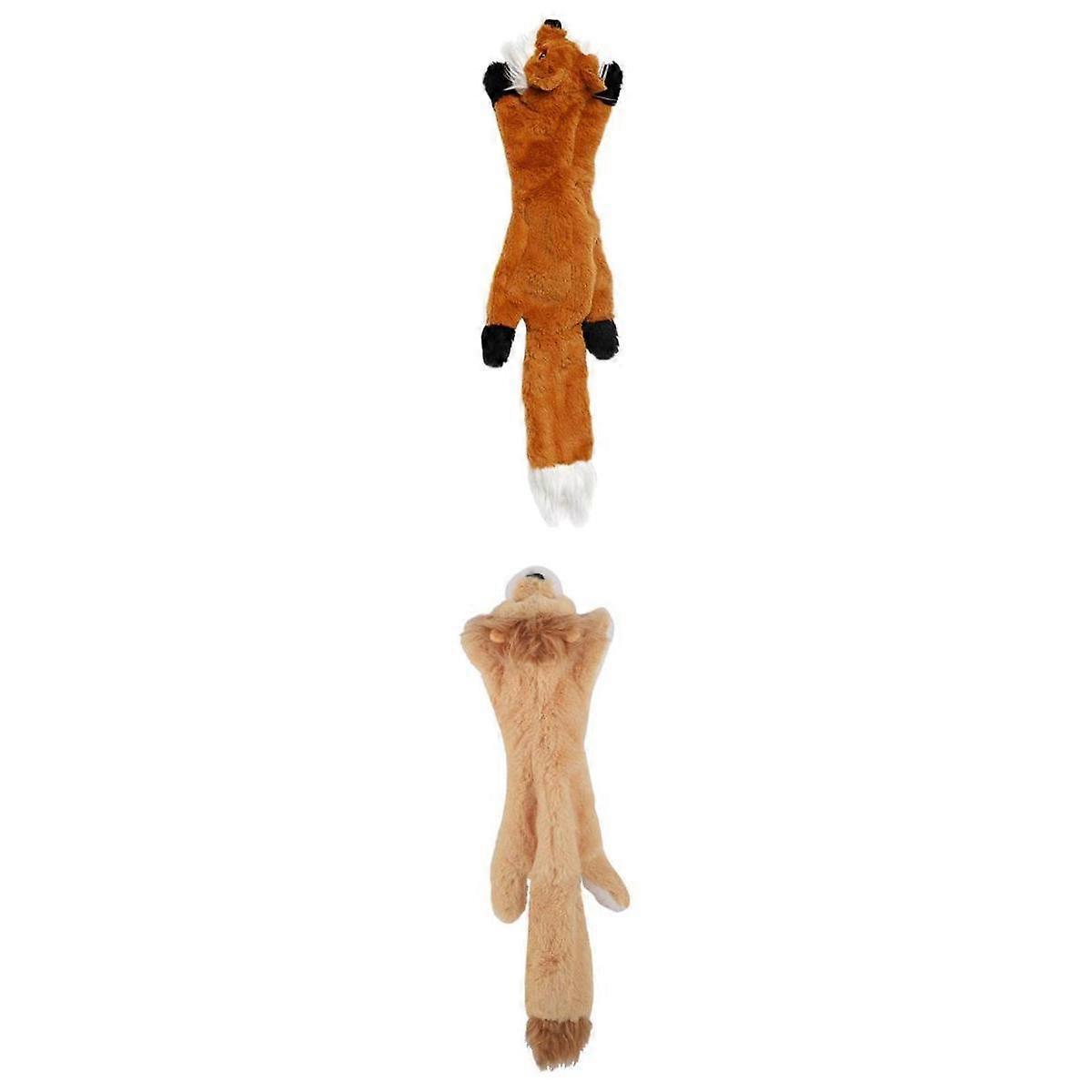 2x Large Dog Chew Squeak Squeaky