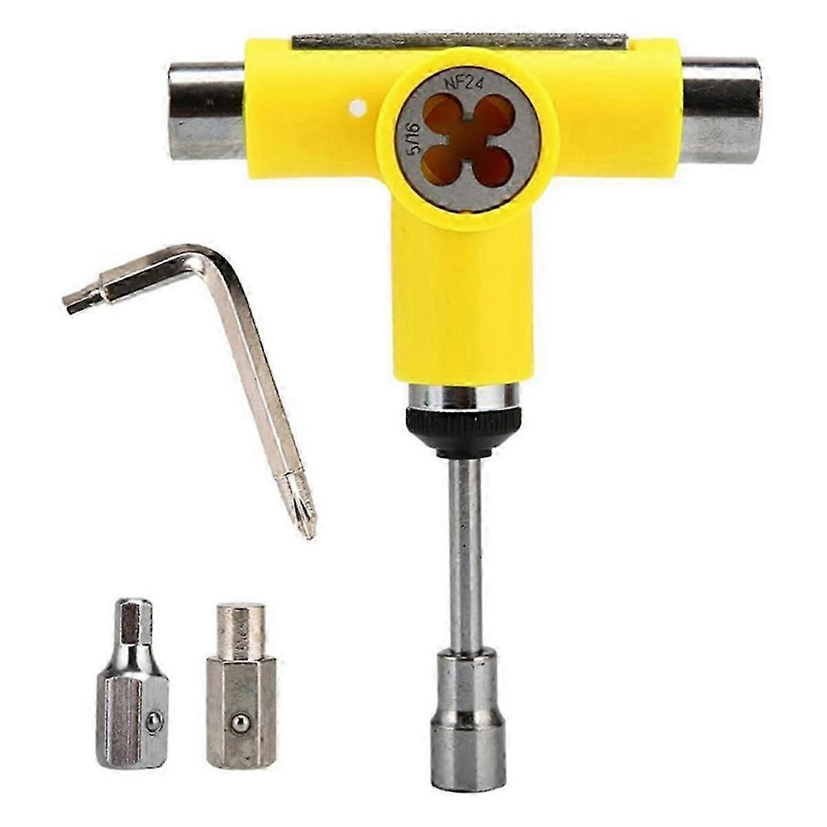 Multifunctional Tool Wrench Multifunctional Maintenance Wrench with Ratchet Dismounting Tool Set