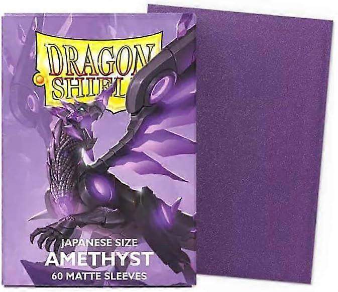 Dragon Shield Amethyst Matte Sleeves Japanese Size (60)