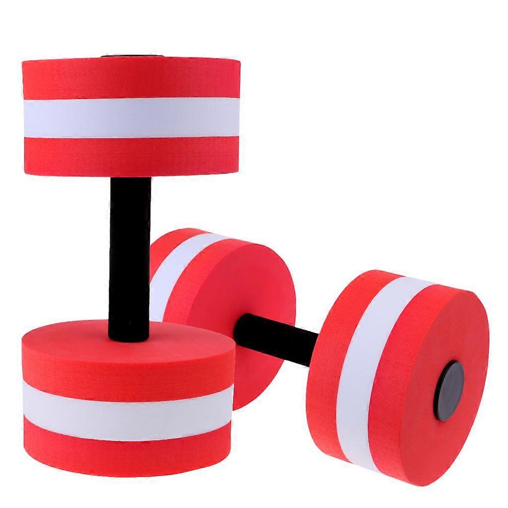 Set of 2 Aquatic Exercise Dumbbells Barbells For Water Aerobics