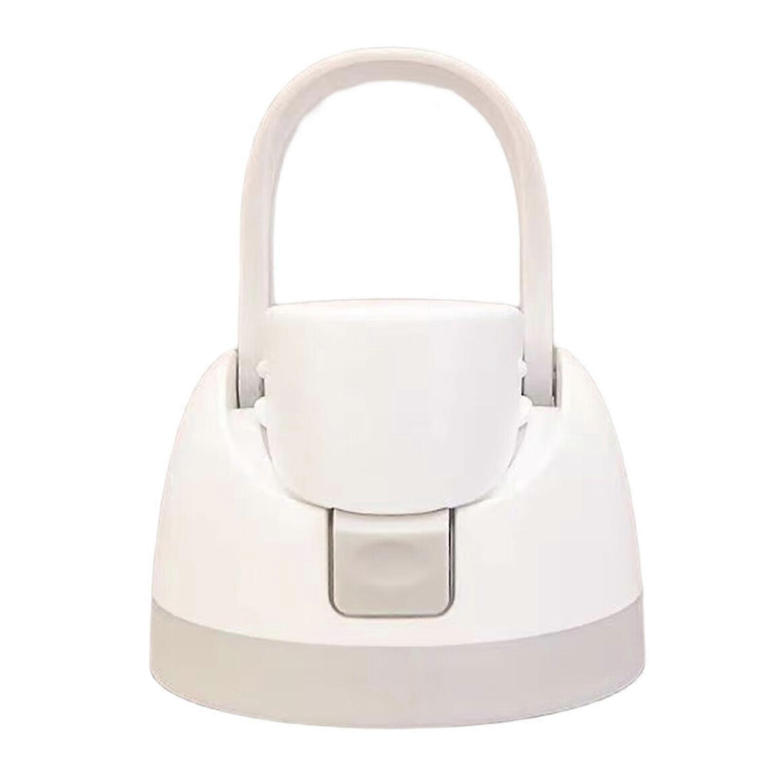 Water Bottles Top Replacement Caps Single Button Water Bottles Top Lid Push To Open Bottles Top Caps Water Bottle Accessories White