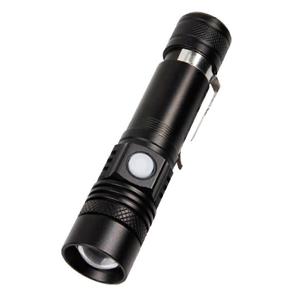 USB Rechargeable Flashlight Magnetic LED Flashlight Super Bright LED Flashlight Waterproof Zoomable Flashlights