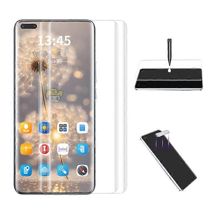 ENKAY HAT PRINCE 2PcsはHuawei nova 11 Pro / nova 11ウルトラスクリーンプロテクターカーブエッジUVセンシティブタッチフィルムと互換性があります