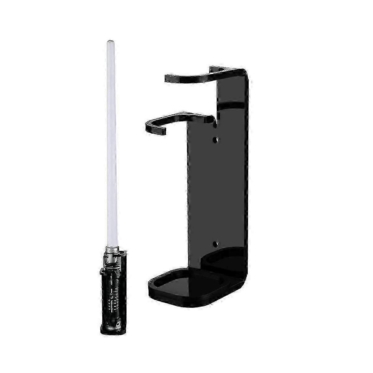 Lightsaber Wall Mount Stand Display Rack Wall Holder - Includes Screws and Hardware For Most