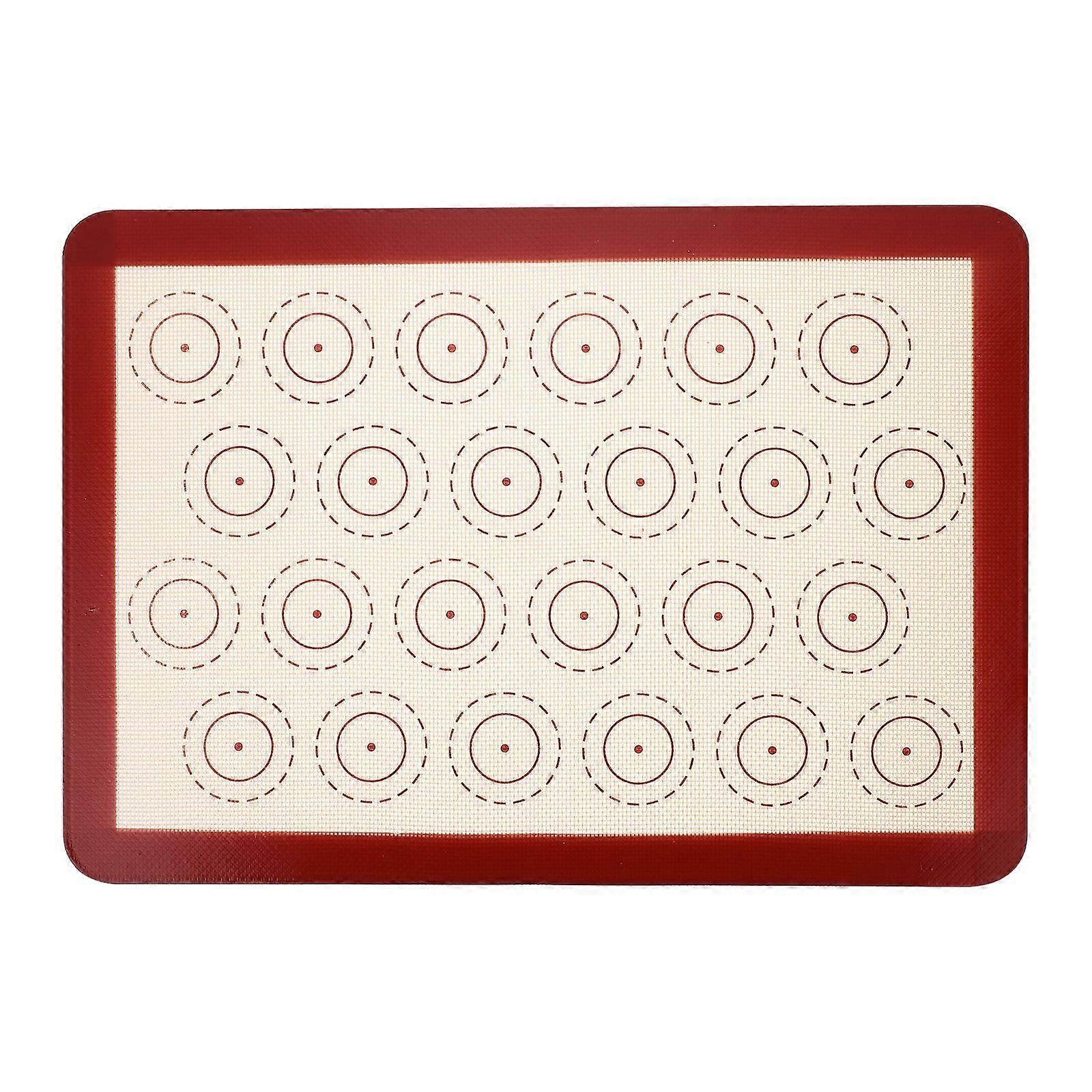 Silikon Backmatte Wiederverwendbare Backmatte Backmatte Hitzebeständige Matte Backkissen