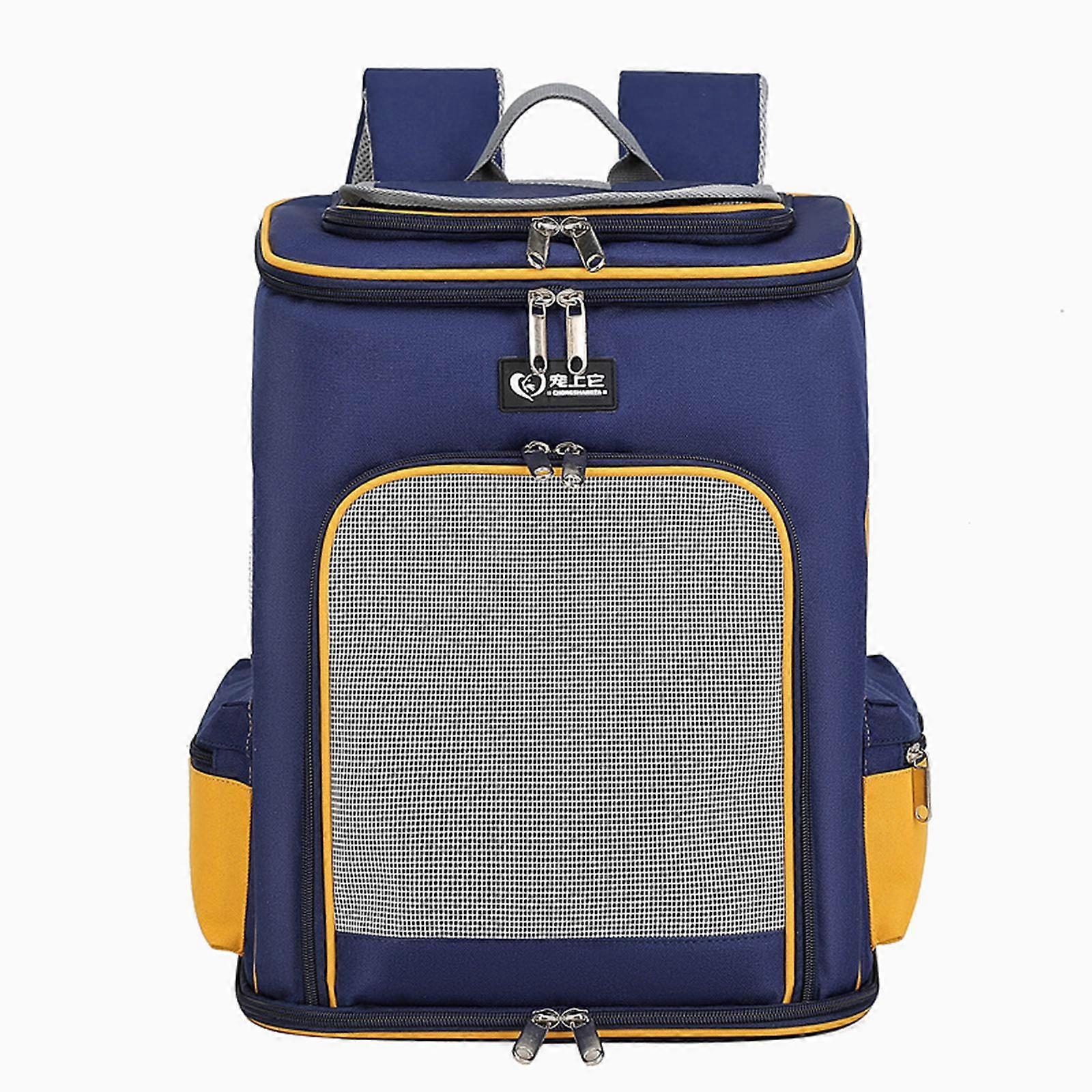 Cat Backpack Carrier under 22 with Padded Strap Ventilated Mesh Foldable