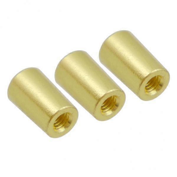 2X Messing Kippschalter Knöpfe Kappe E-Gitarre Teile Gold
