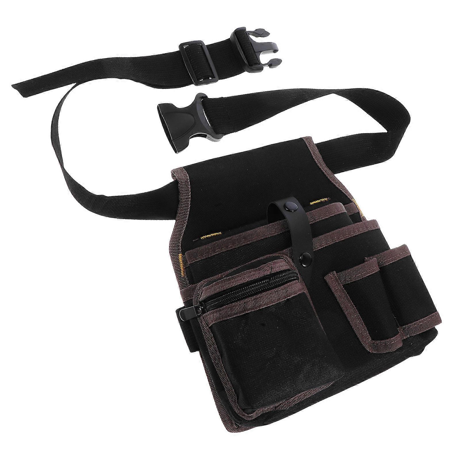 Electrician Waist Pouch, Strong Bearing Capacity with Practical Multi-Pocket System