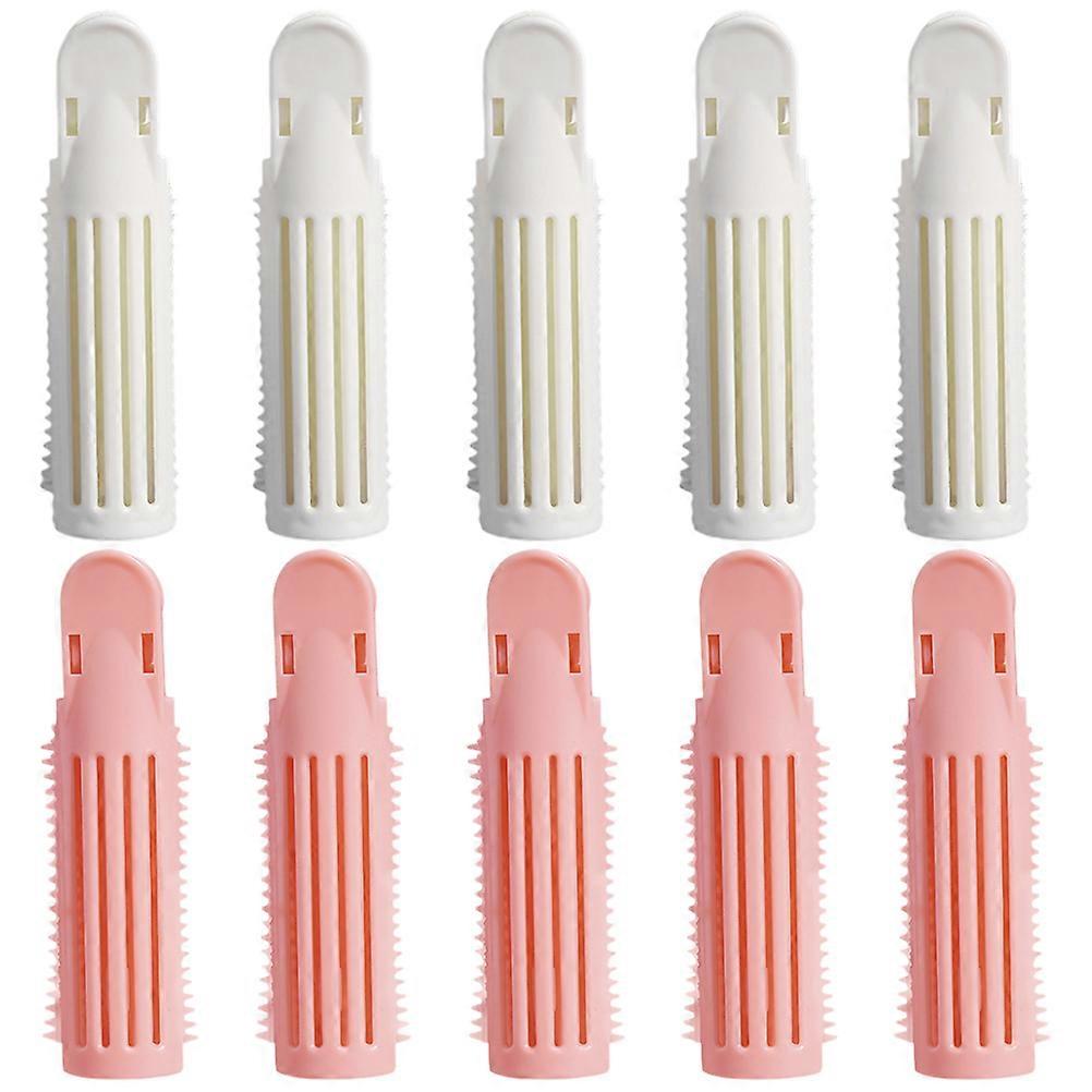 Hair Volumizing Tool Small Size Hair Root Clips White Firm Styling For Women 10Pcs