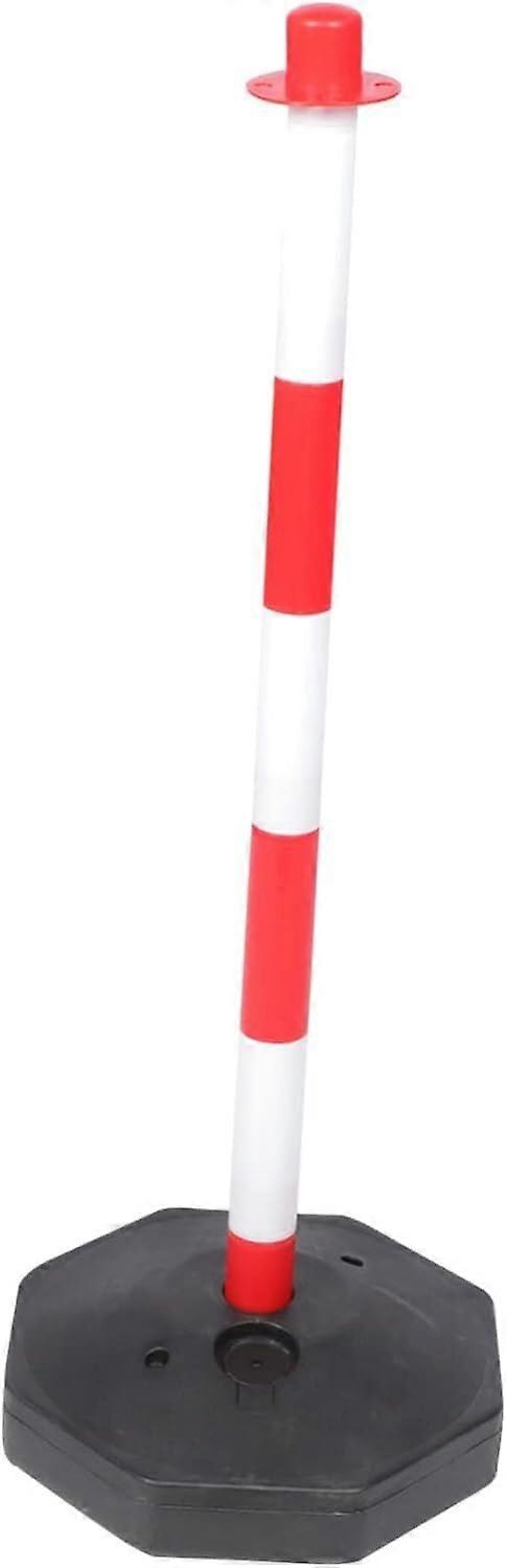 Isolation post, traffic guide rails, signs, posts, cones, anticollision poles (Rosso,1pcs)