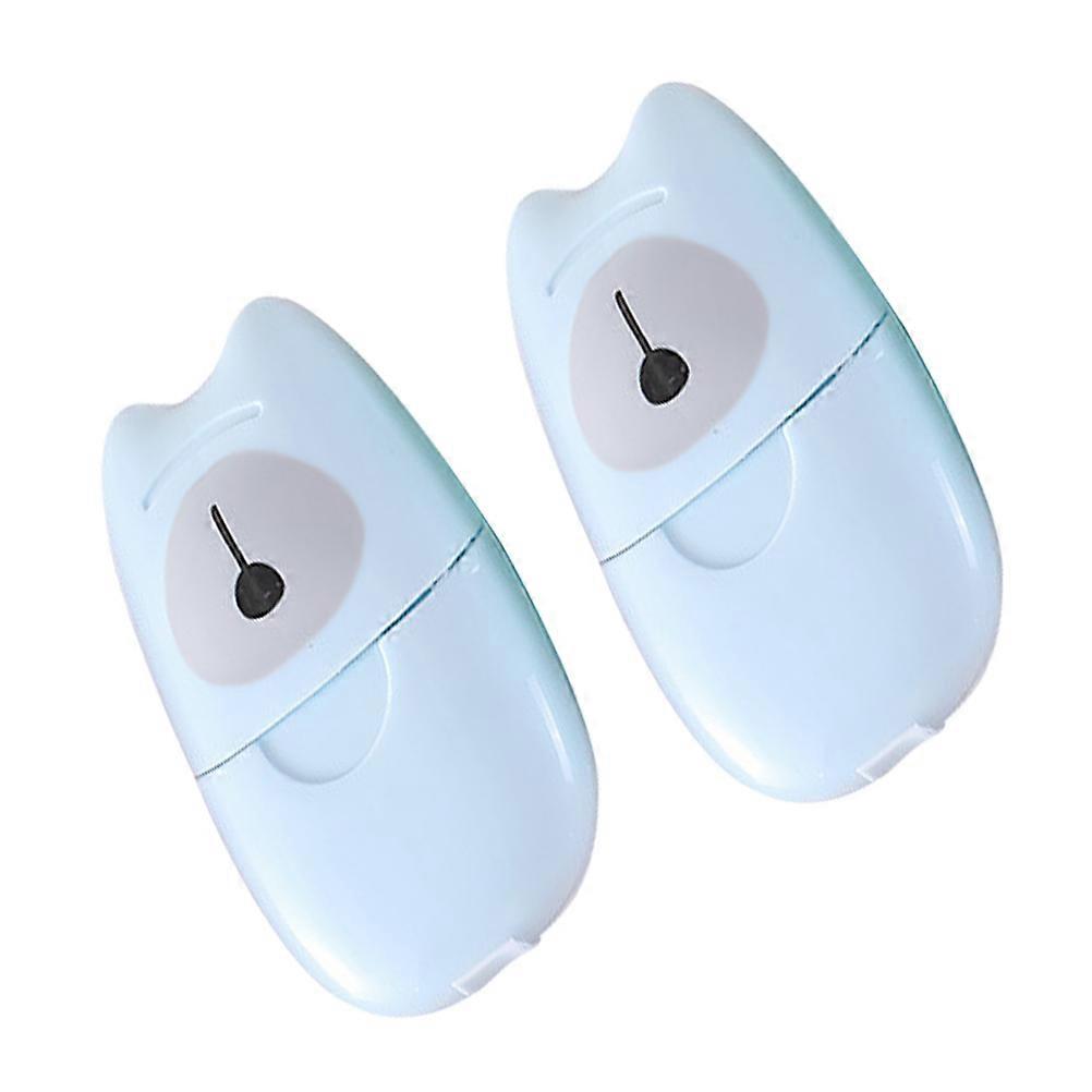 Hand Soap Sheets Portable Travel Foaming Bath Home Use 2Pcs
