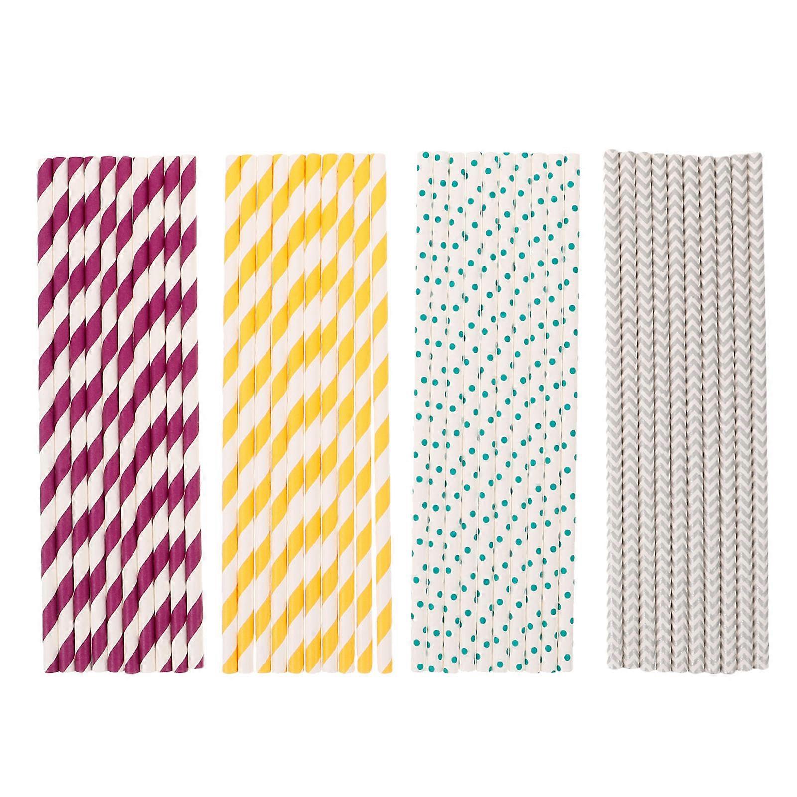 Marshmallow Sticks 100Pcs Assorted Color Paper Material Eco-Friendly Material for Baking Use