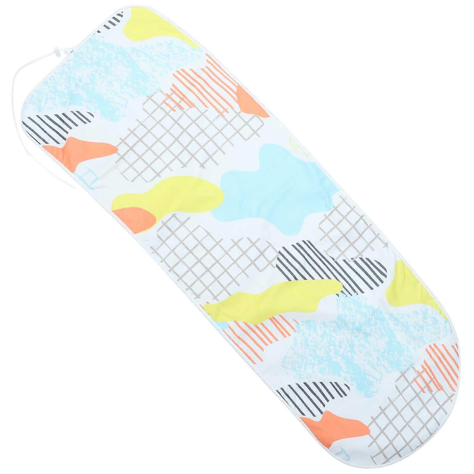 Protective Ironing Pressing Pad Anti-Scald 140X50cm Household Users Polyester 1Set