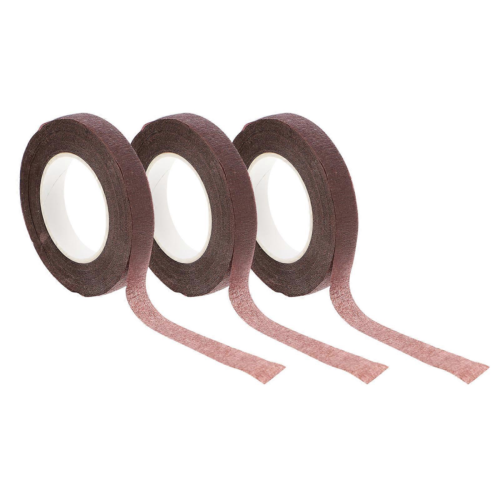 Coffee Color Floral Tape for DIY Crafts Strong and Stretchable 12mm 30 Yard