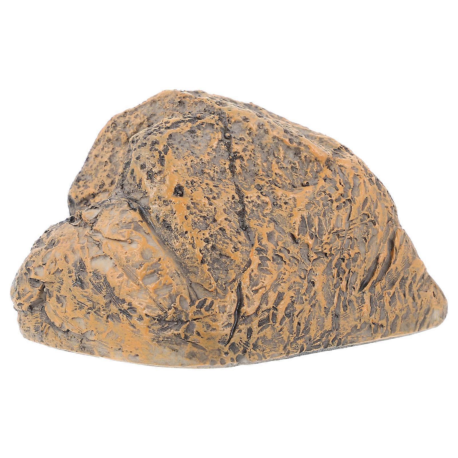 Fake Stone Key Box Simulated Stone Key Storage Box Secret Hiding Containers 3.5 2.8 2.2in 1Pcs