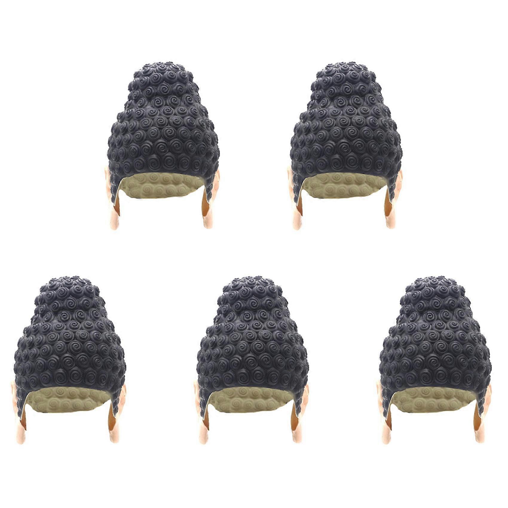 Swimming Caps TathaGata Buddha Shape Nonslip Flexible Latex Swim Caps