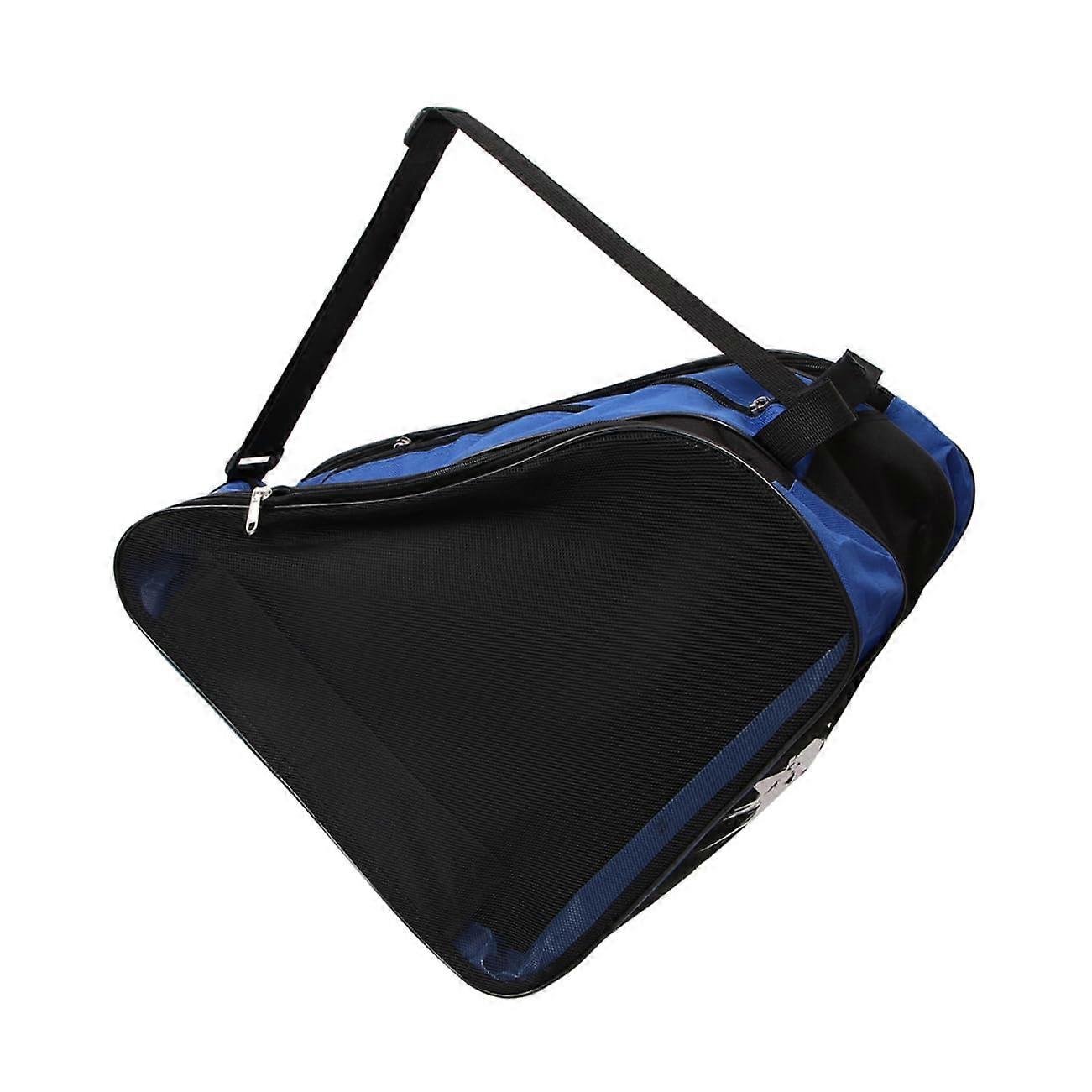 Roller Skate Bag for Women - Grey Fabric Roller Skate Accessories, Skate Pads, Roller Bag for Adults, Compatible with All Models