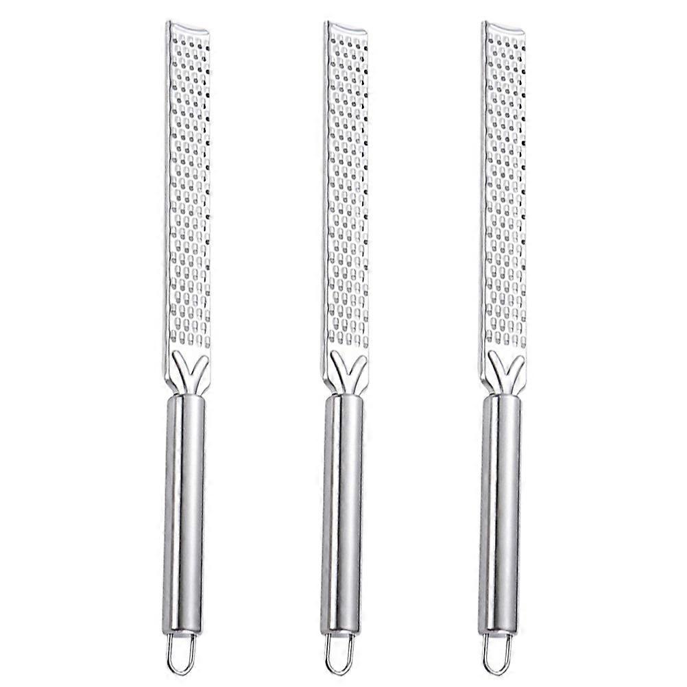 Portable Handheld Cheese Shredder Grating Tool Cut Citrus Rinds Food Preparation 3Pcs