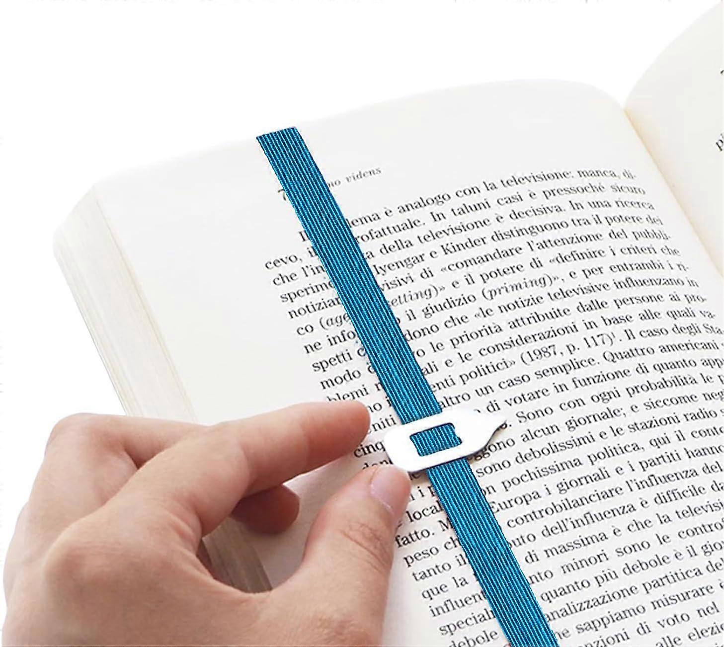 2 original elastic bookmarks - original gift for men   women