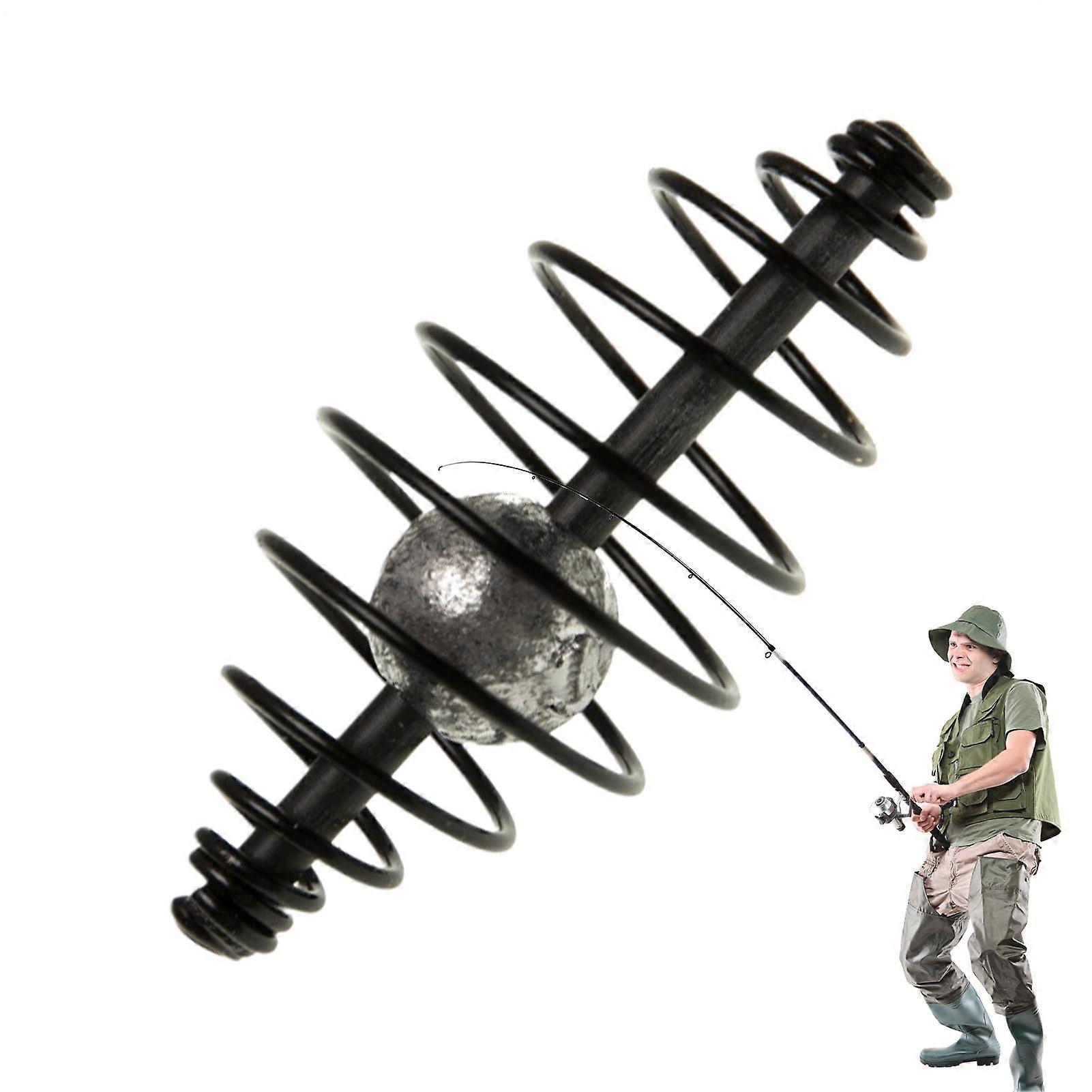 Spring Angling Accessories Carp Fishing Bait Basket Fast Sinking Gear Feathered For Anglers Enthusiasts