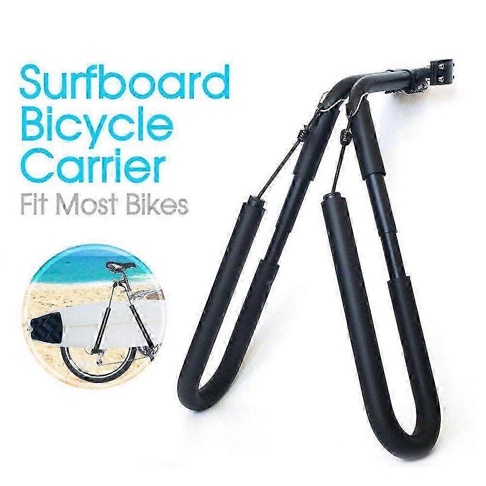 Adjustable Bike Carrier Rack for Surfboards, Skimboards, and Kiteboards