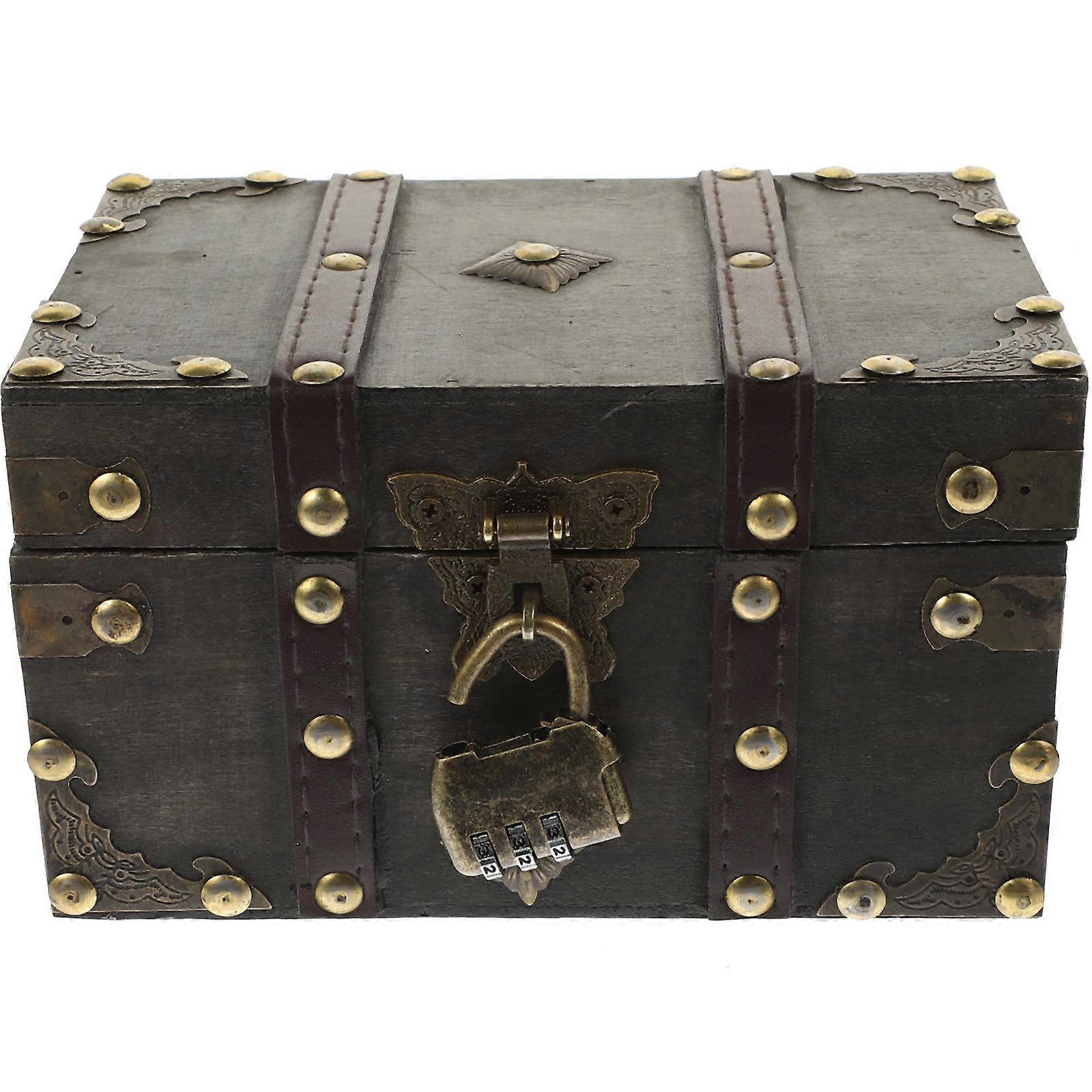 Cute Jewelry Box Elegant and Concise Style Jewelry Organizer Scratch-Resistant Alloy Material 1Pack