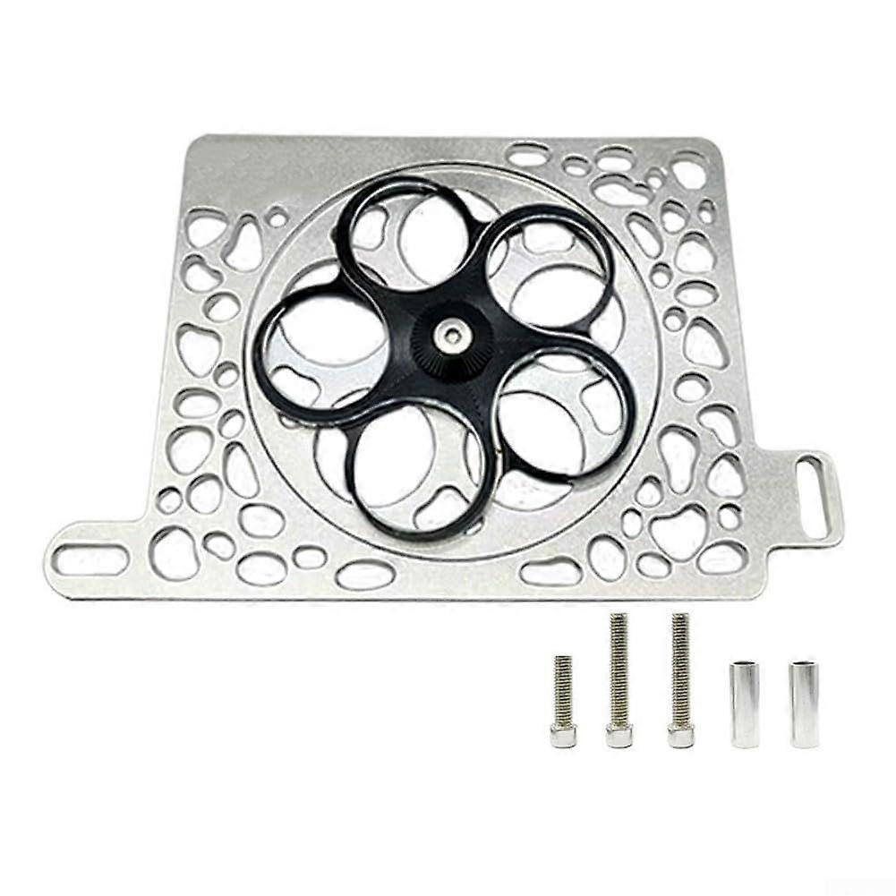 Heizkörperabdeckung CNC Windmühle 2-Farbiges Spinner-Design für MAX155 NVX155 V1 V2 Aluminiumlegierung Wassertanknetz