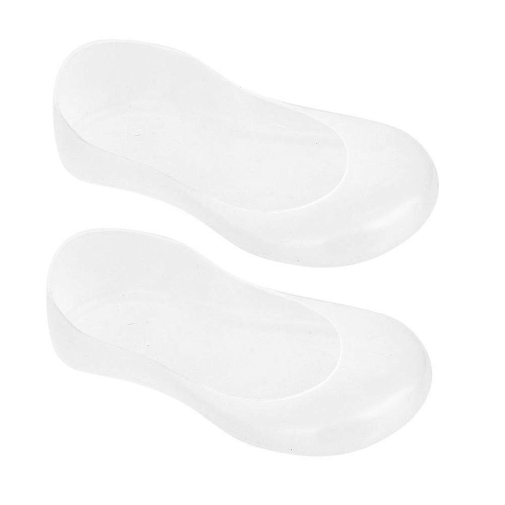 Pair of Full Length Silicone Gel Moisturizing Socks Foot Care Protector (White)