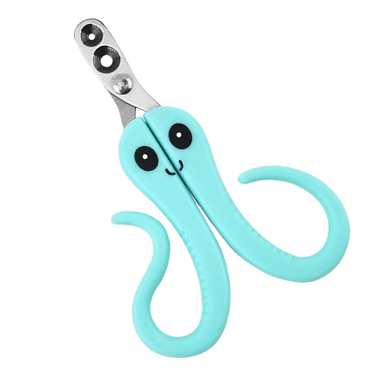 Cat Nail Clipper for Kittens and Small Pets, Portable Green Scissors for Dogs, Rabbits, and Birds, Claw Trimmer Tool