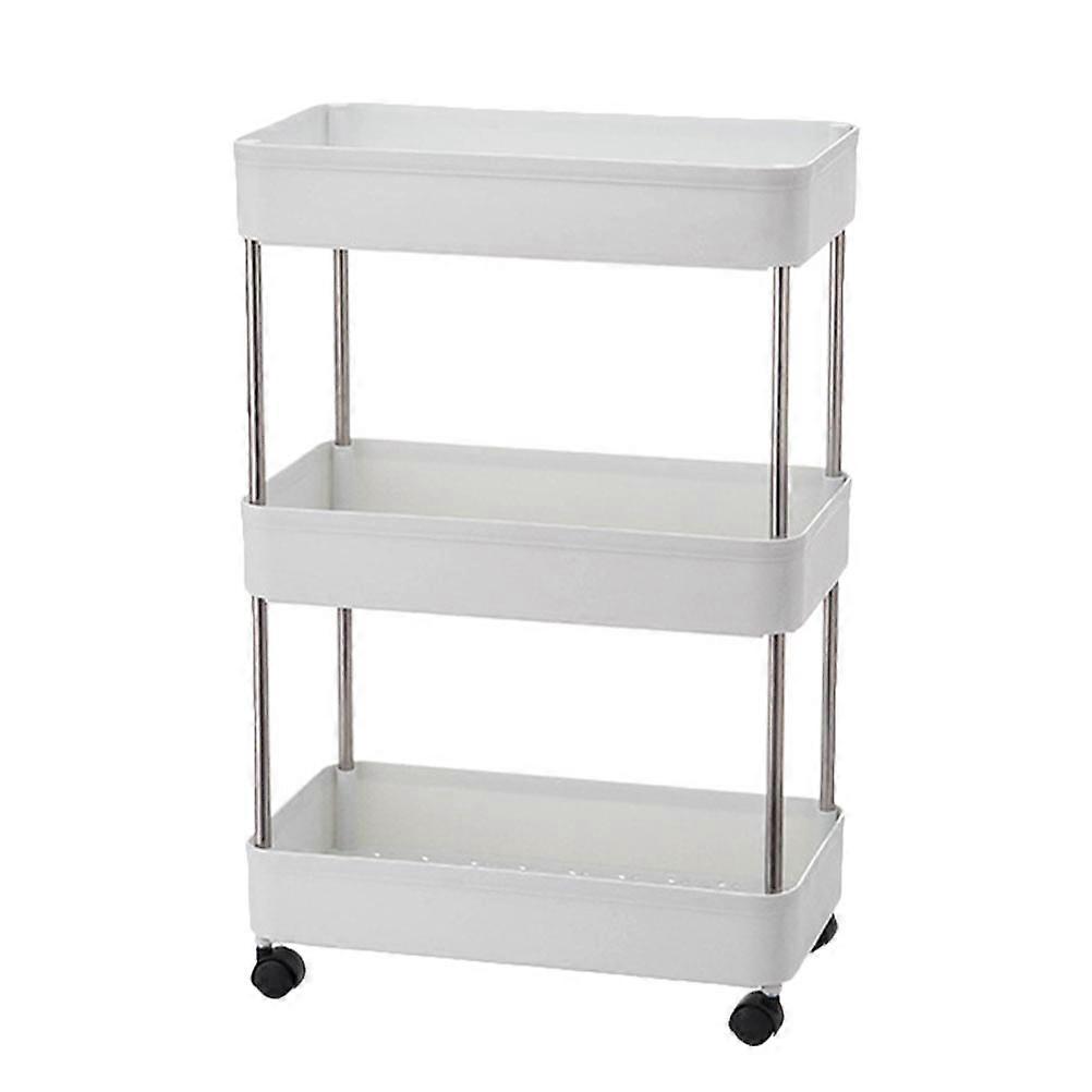 1Pc Kitchen Removable Rolling Organizer Rack Multi Purpose Organizer Shelf