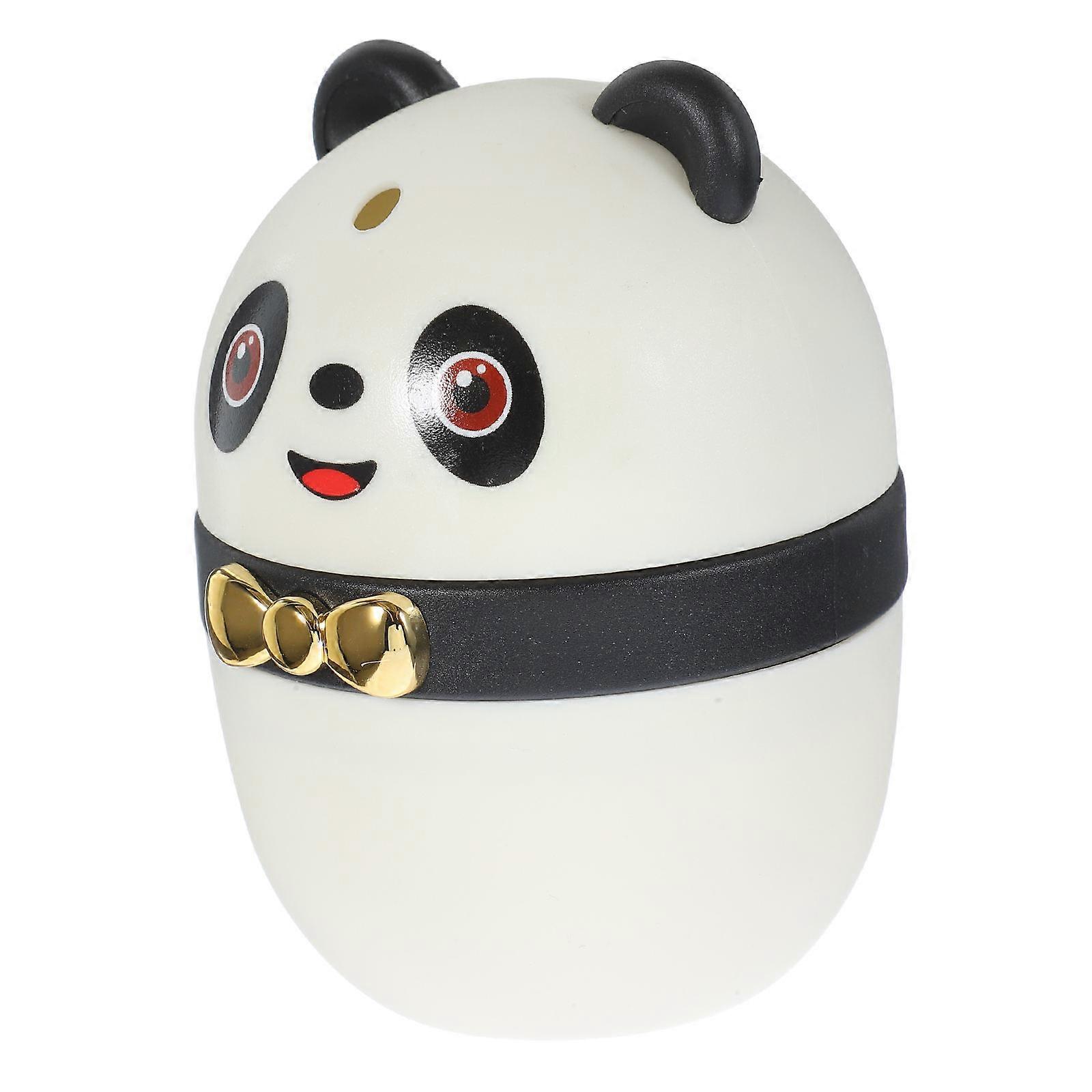 Plastic Toothpick Holder Cute Panda Toothpick Dispenser for Storage