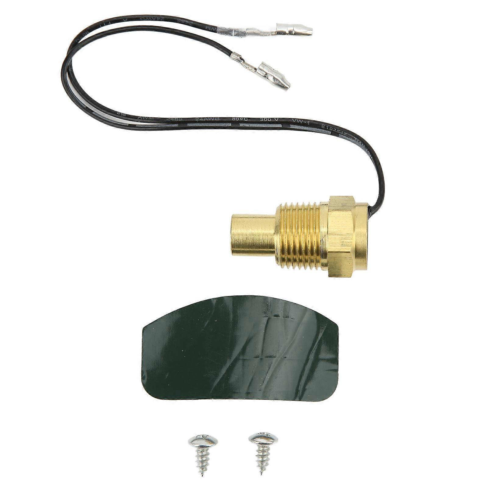 2 in 1 Water Temperature Gauge Volt Meter LCD Digital 9‑36V Universal for Car RVs Ships Yachts