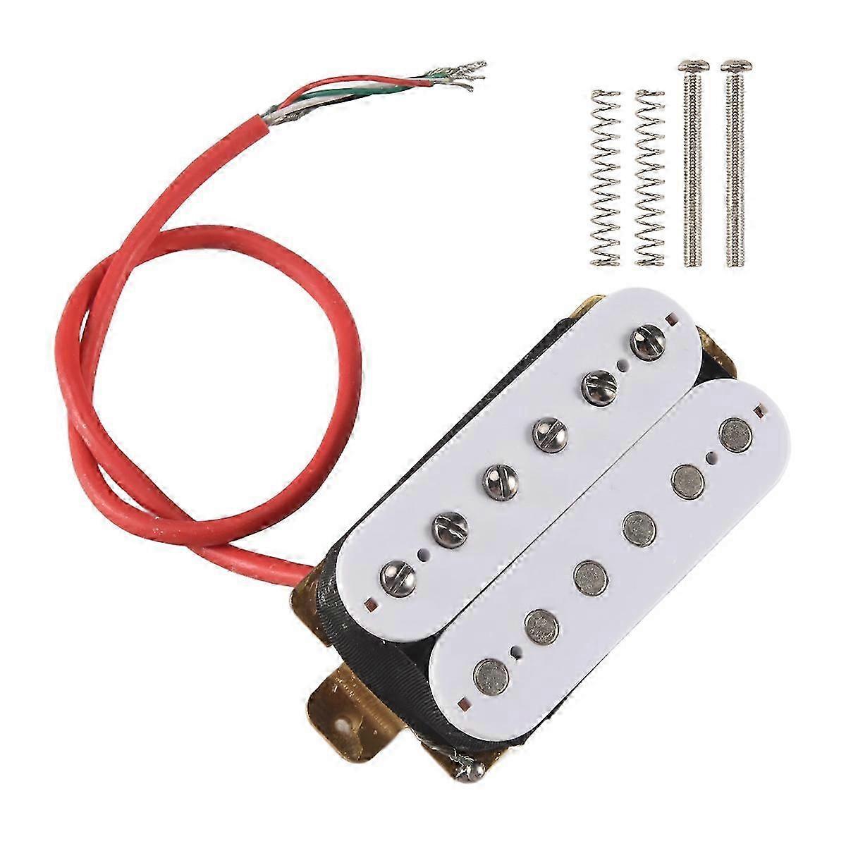 Ηλεκτρική κιθάρα Humbucker Pickups Bridge Alnico V Pickup White Edition 0708
