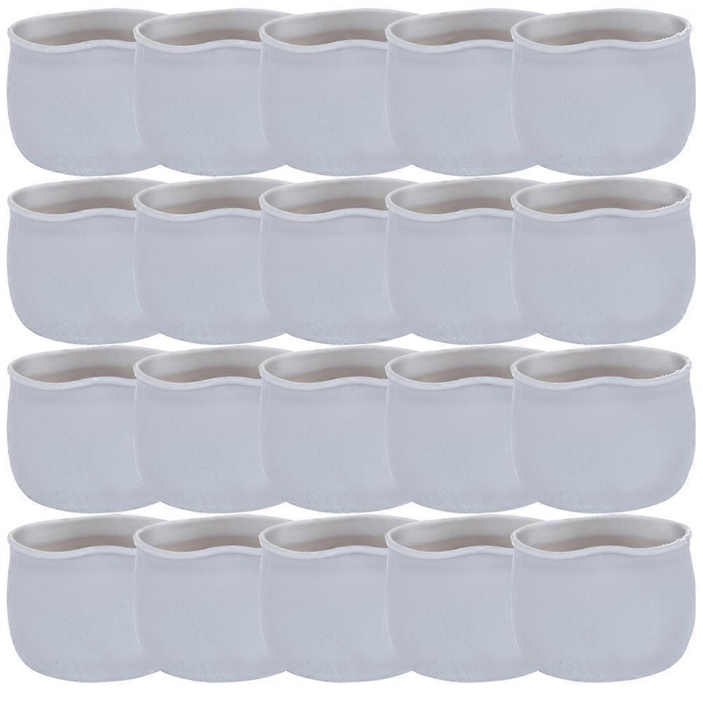 Floor Protectors Furniture Leg Pads Flexible Shock Absorption Use 60Pcs