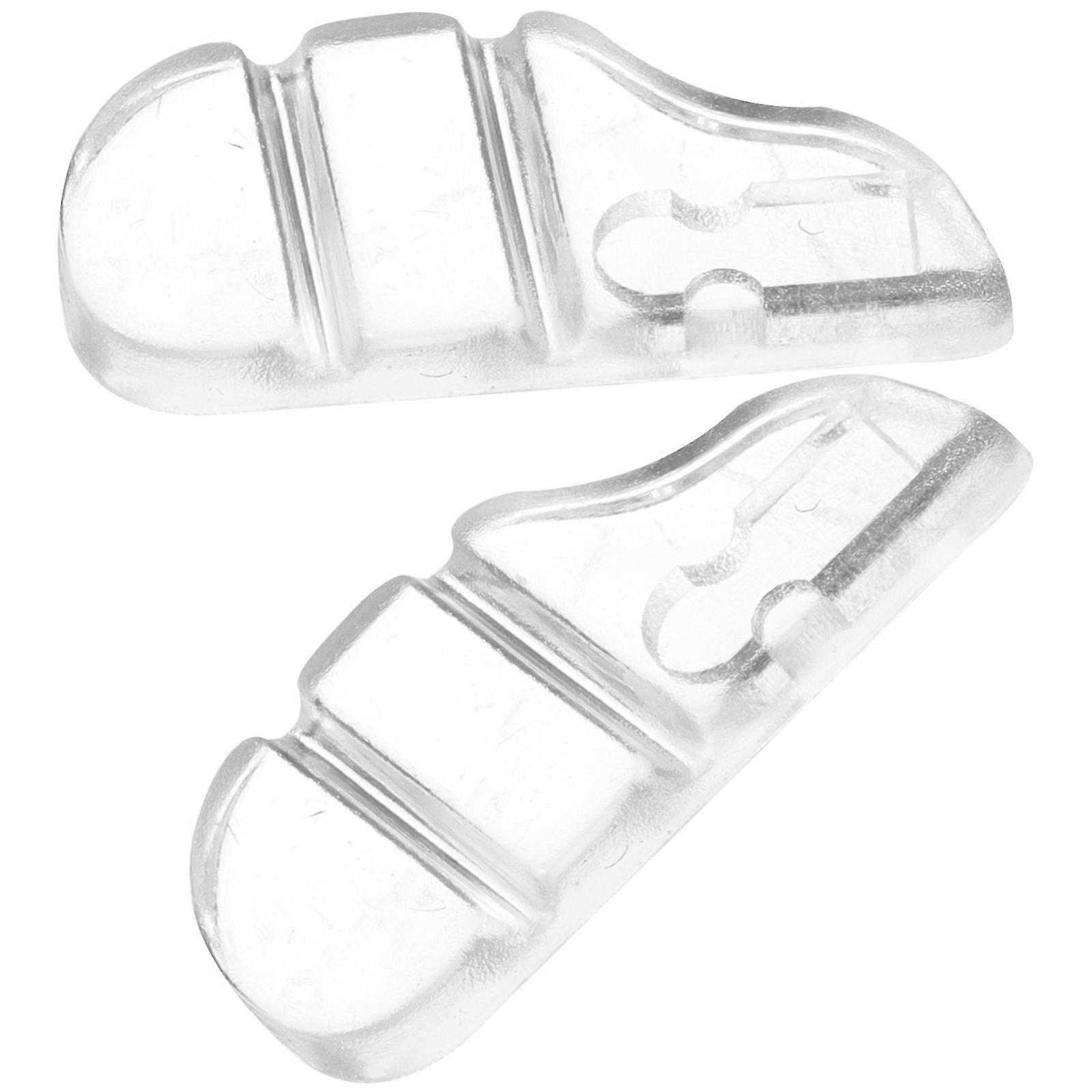 Eyeglass Pads for Nose Height Adjustment Ergonomic Design Transparent 1.5x0.5cm 1 Pair
