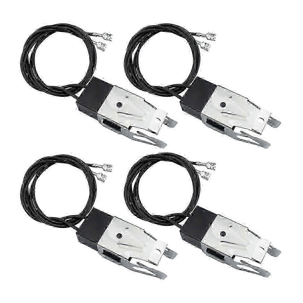 4 Pack WB2X8228 Element Receptacle and Wire Kit Compatible for Electric Ranges Cooktops Electric Stove JN