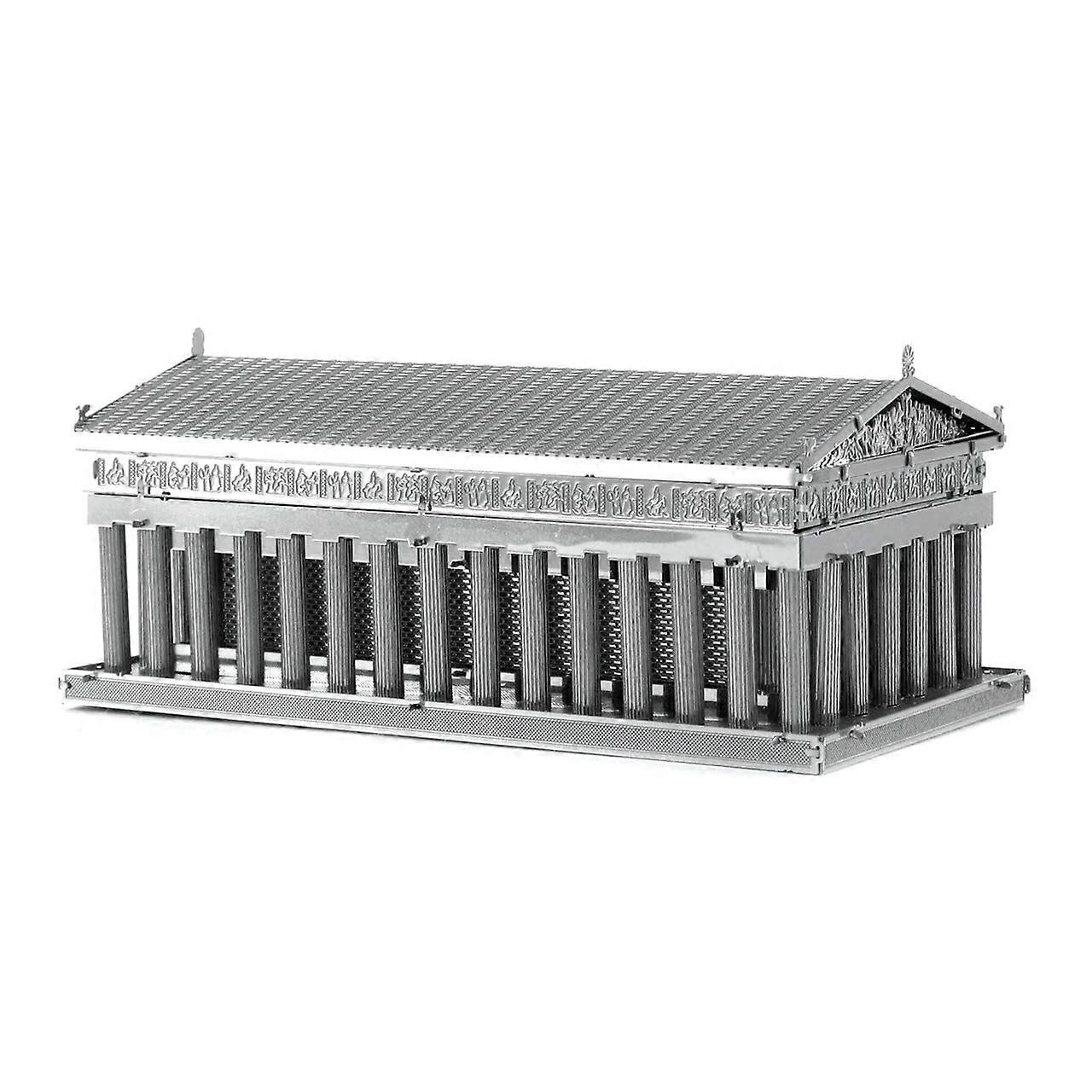 Fascinations MMS059 502578 Parthenon Construction Toy 3 Metal Board (Ages 14)