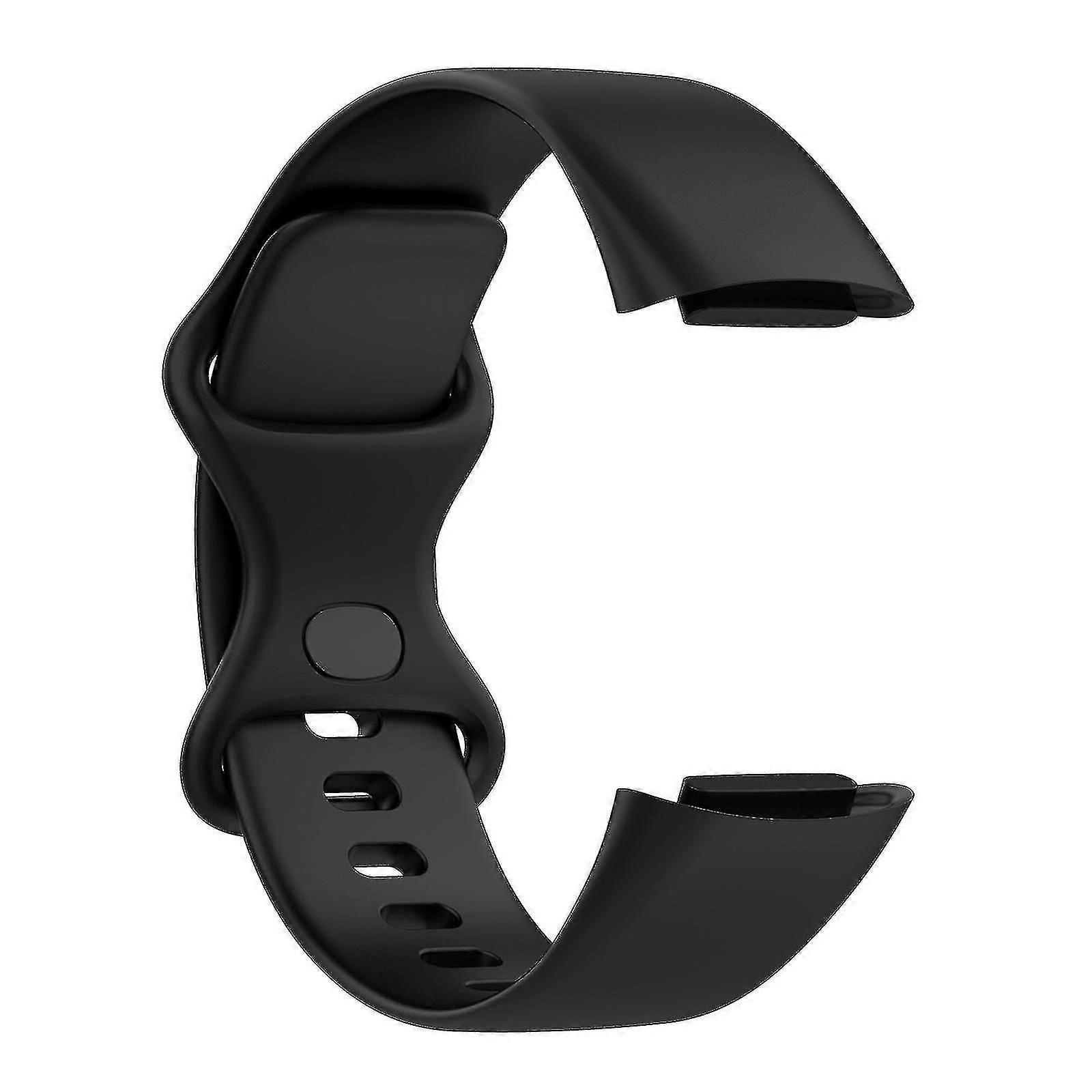 Replacement Watch Strap For Fitbit Charge 5 Activity Tracker Silicone Wristband Sport Wrist Strap Adjustable Watch Band
