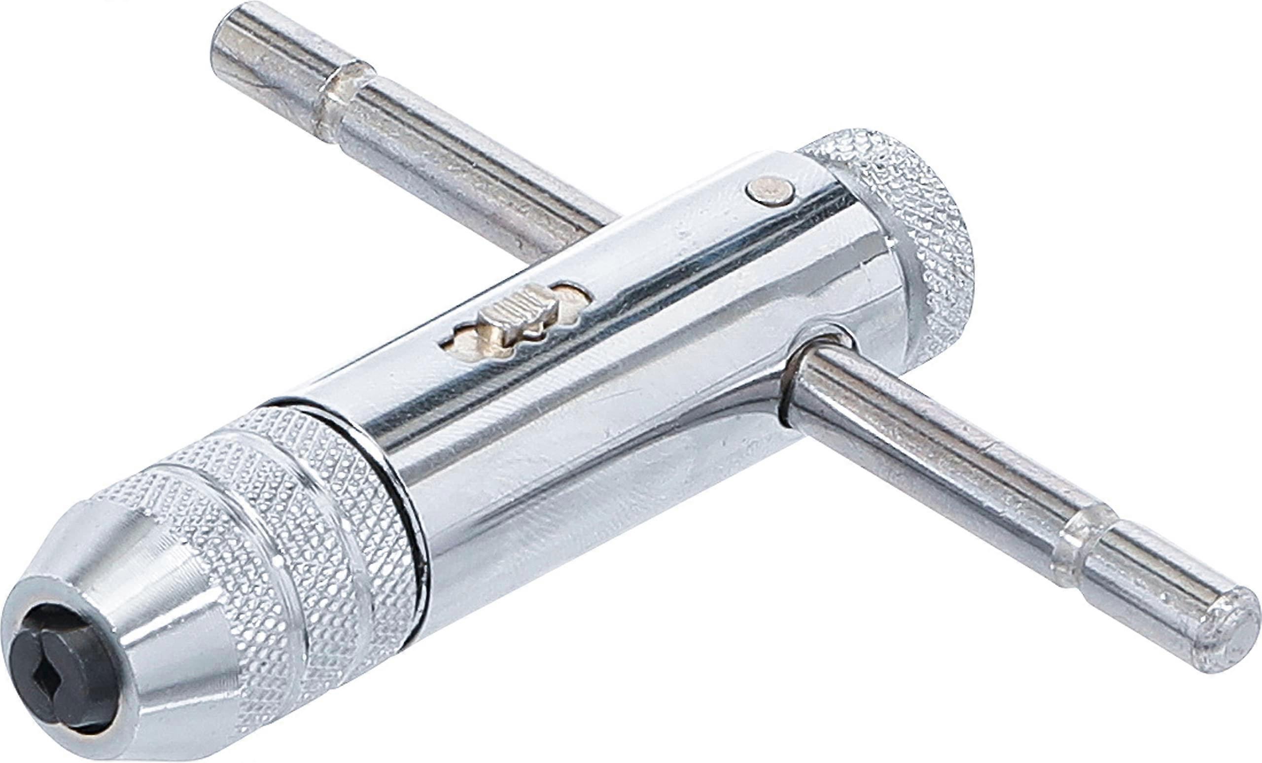 T-Type Ratcheting Tap Wrench, 80 Mm Length, M3-M10 Range, Metric Tap Wrench