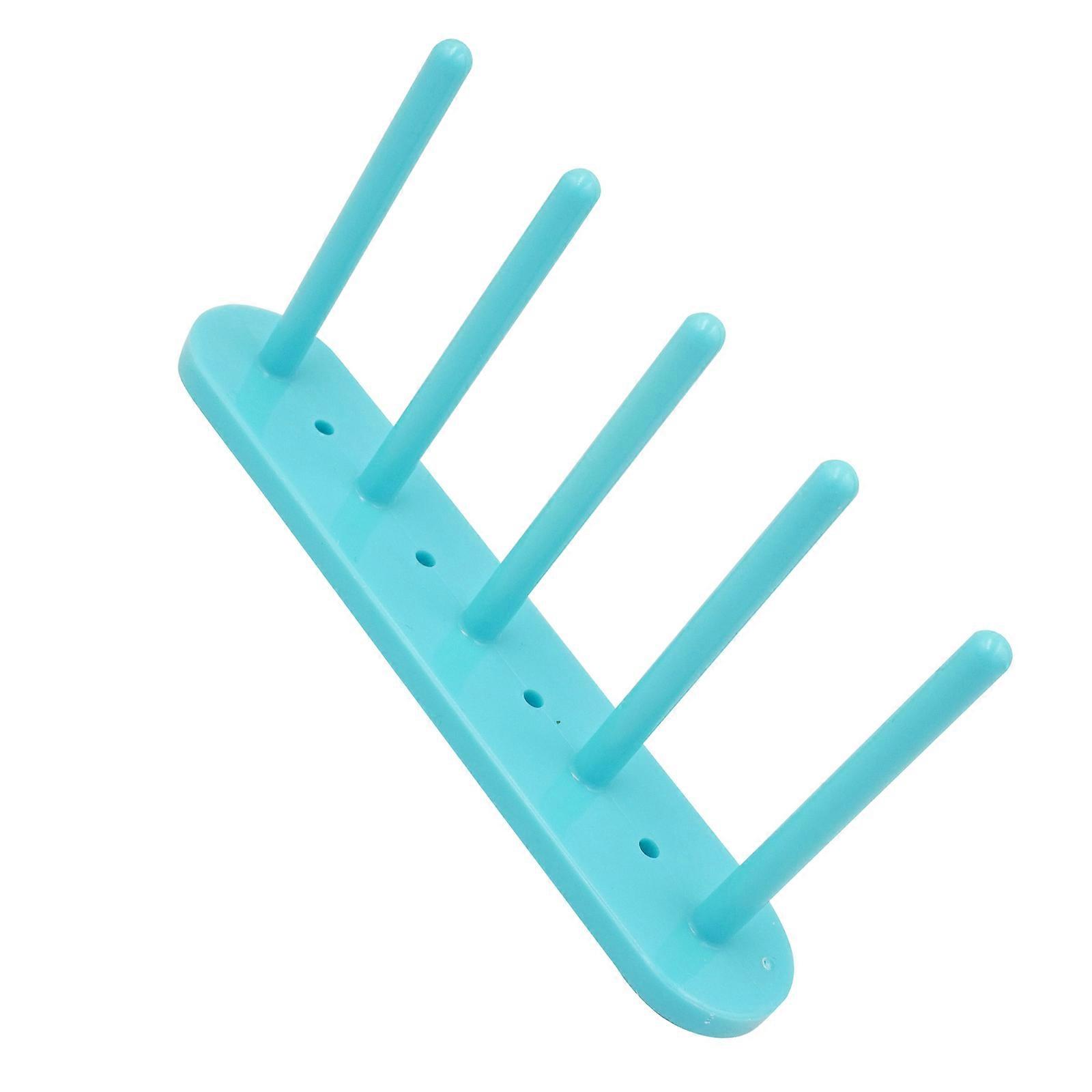 Sewing Thread Bobbin Holder Magnetic Bobbin Stand Bobbin Organizers Thread Bobbin Storage Rack For Most Sewing Machine 5 BIue