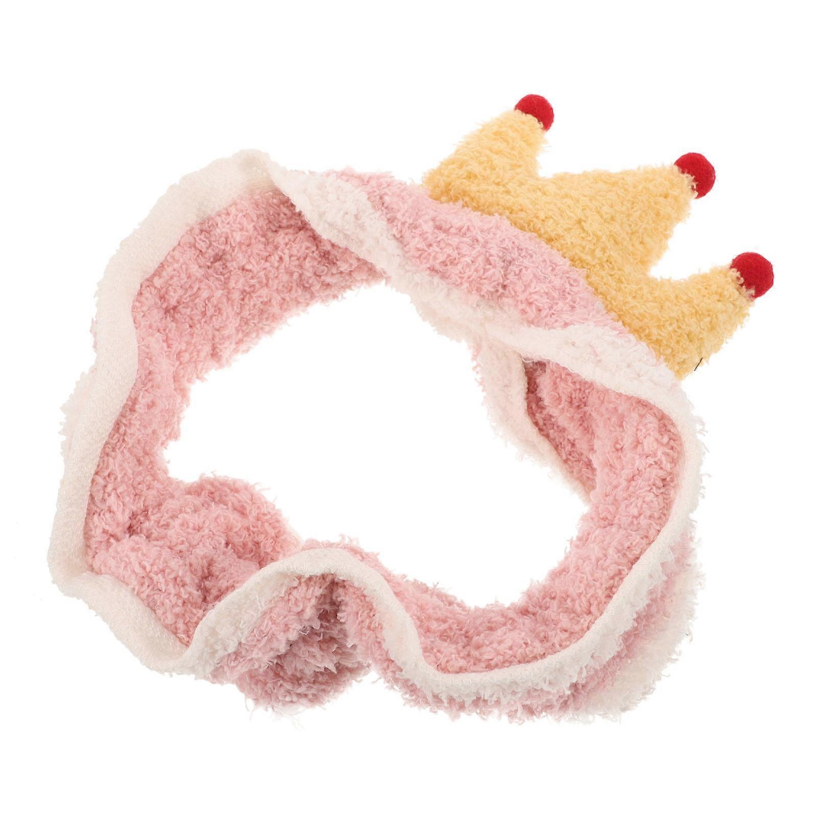 Soft Fleece Spa Headband for Women – Wide Comfortable Hairband for Skincare, Face Washing, and Spa Use – Plush Design Suitable for All Hairstyles