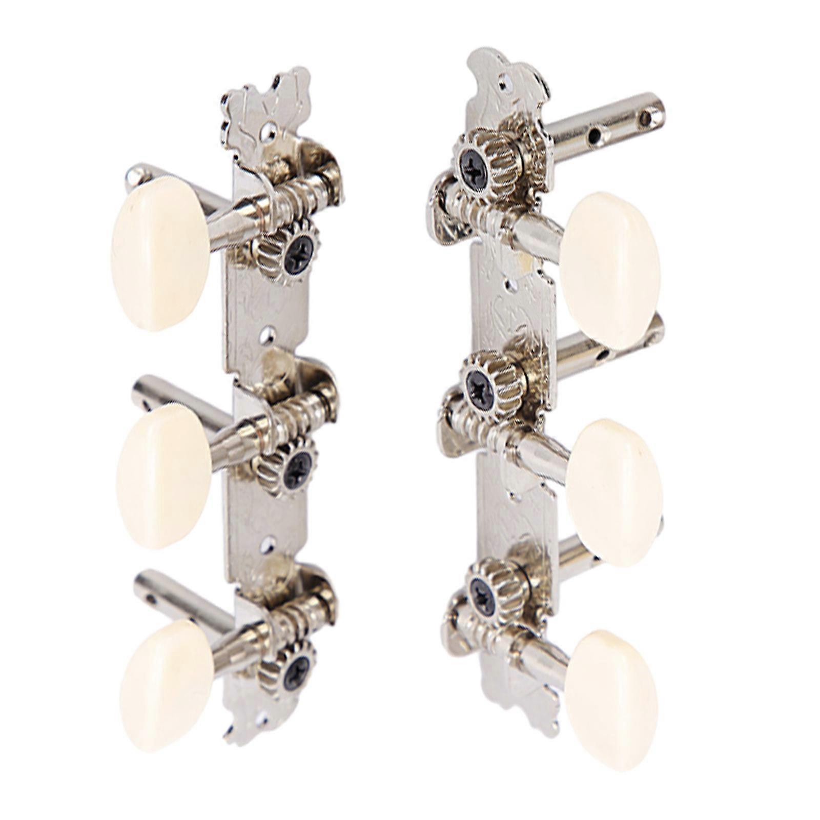 Guitar Tuners String Tuning Peg Tuning Key Pegs for Guitar Tuning Machines 3R 3L Closed Guitar Tuning Pegs Machine Heads Multicolor
