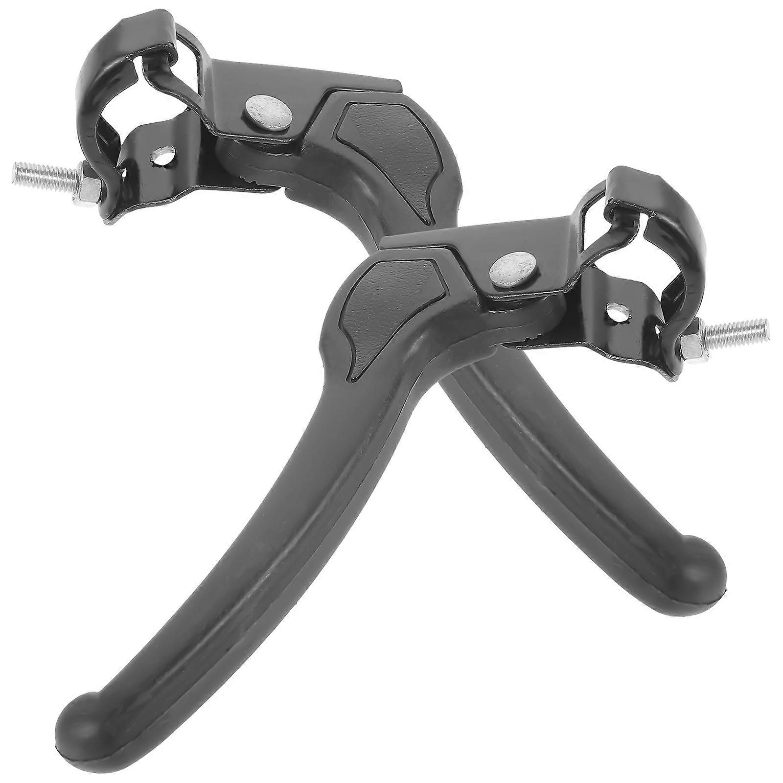 Adjustable and Extendable Fruit Picker Handle for Outdoor Use Black Plastic Lightweight Design Fits Various Trees