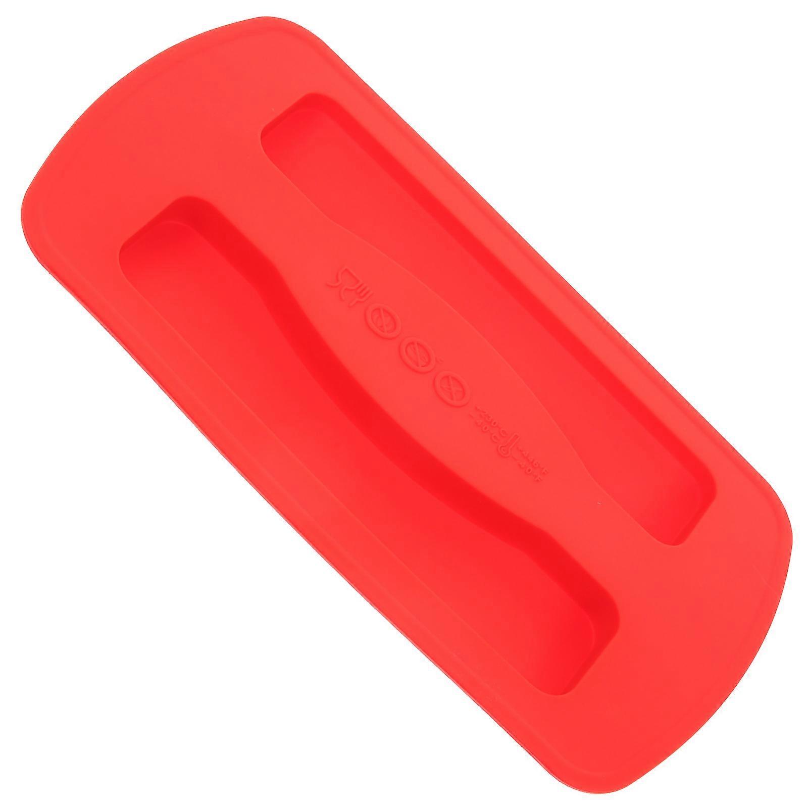 Protective Lid For Toaster Bread Maker Cover Red Color 17.50X10.50X1.00CM 1Pack