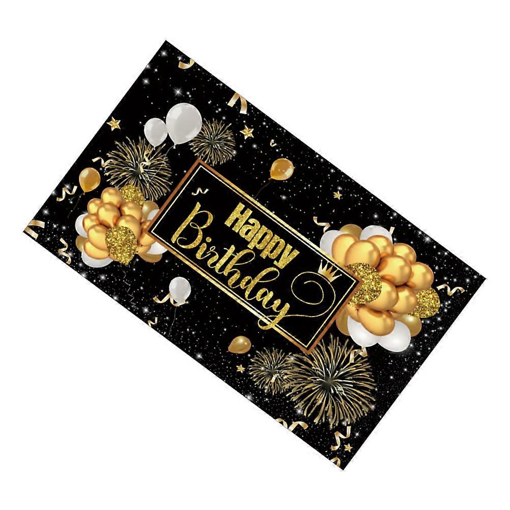 写真の背景壁掛け誕生日の装飾アソートカラー120X80CMビニールパーティー掛け布1パック