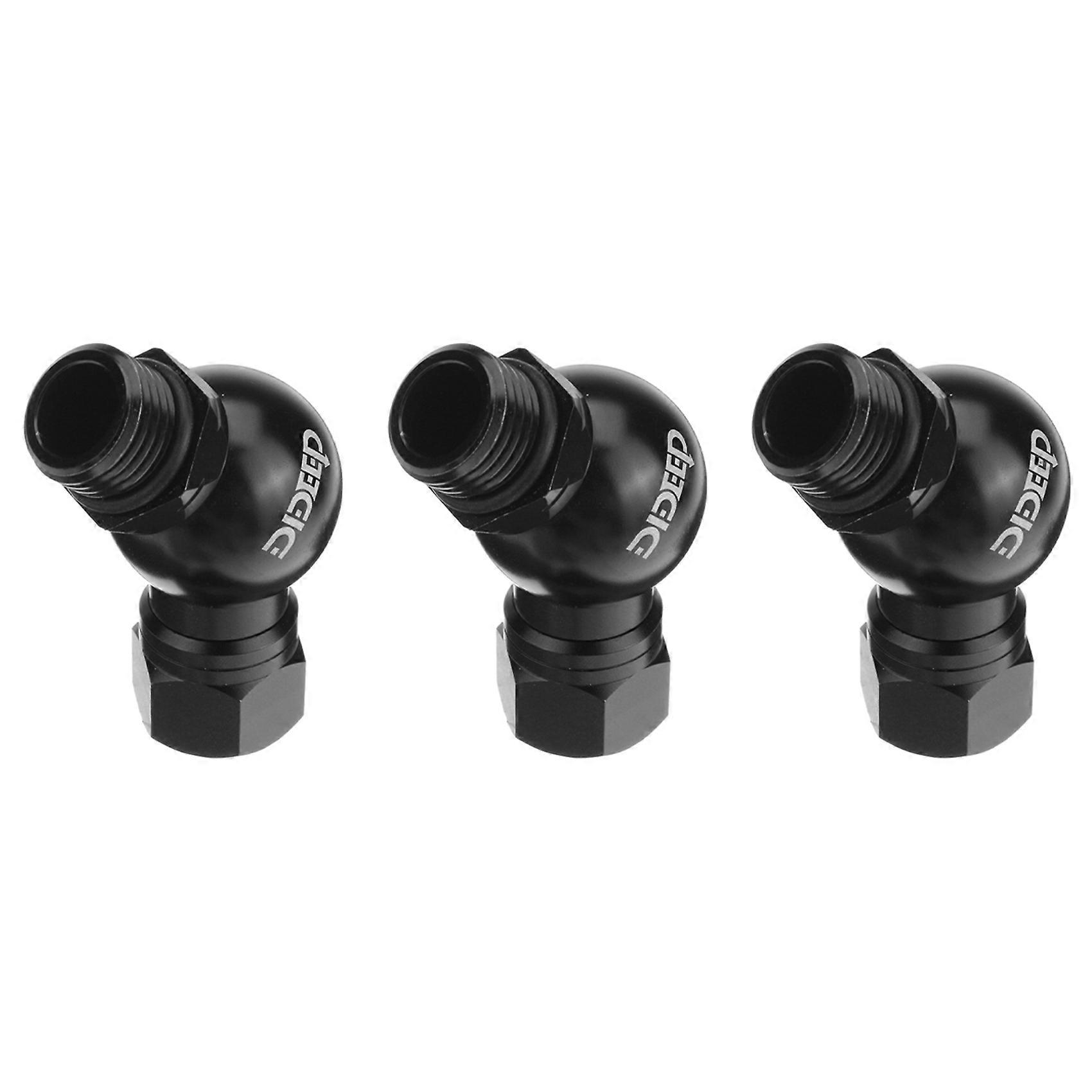 3X Global Universal 360 Degree Swivel Hose Adapter for 2Nd Stage Scuba Diving Regulator Connector Di
