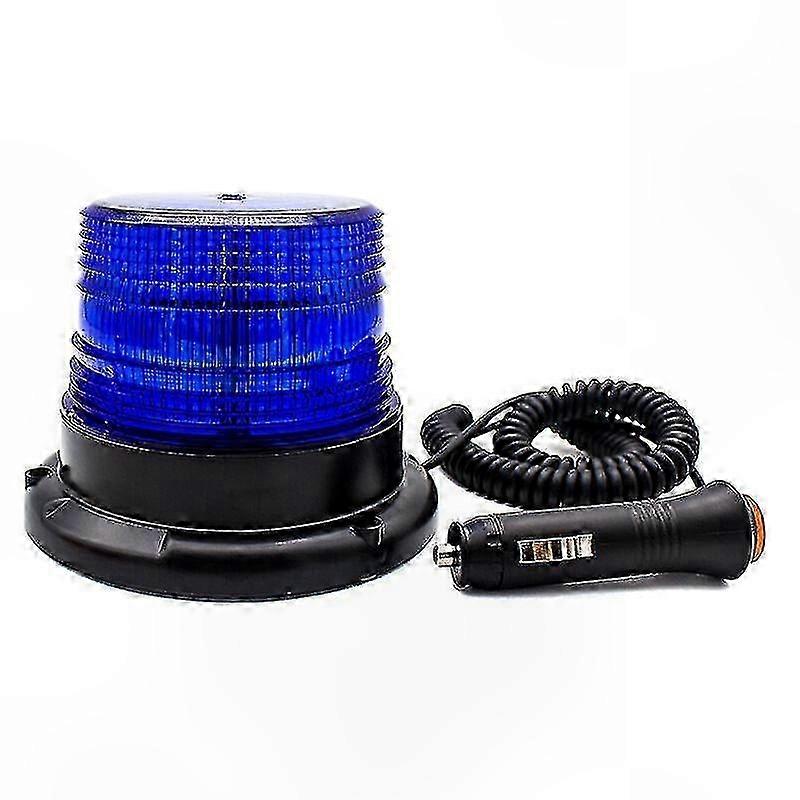 12V LED Strobe Light with Magnetic Base for Emergency Flashing Signal Use