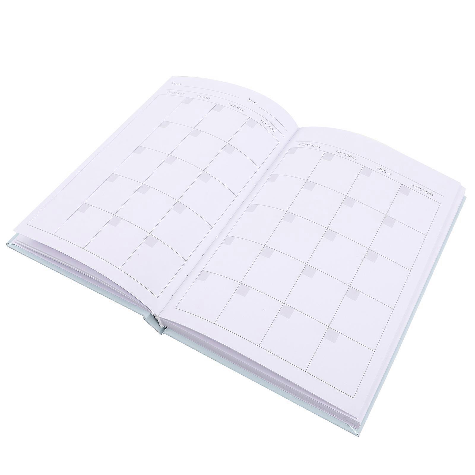 Skyblue Wedding Planner Notebook for Writing Use Practical Paper Engagement Gift 5.5 x 8.5 inches