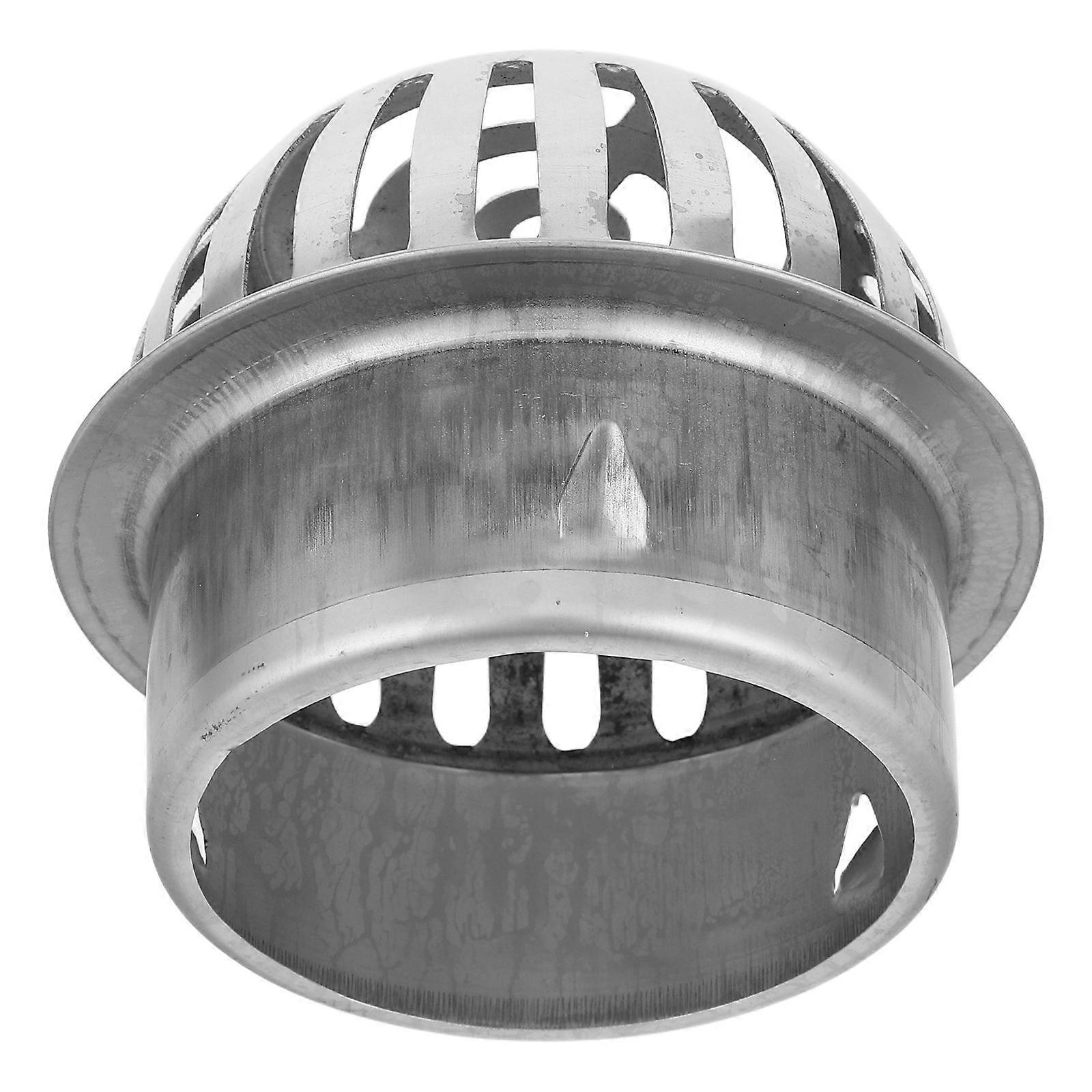 Stainless Steel Roof Drain Cover Gutter Guard Strainer Outdoor Use Prevent Clogging Various Weather Conditions 1Pcs
