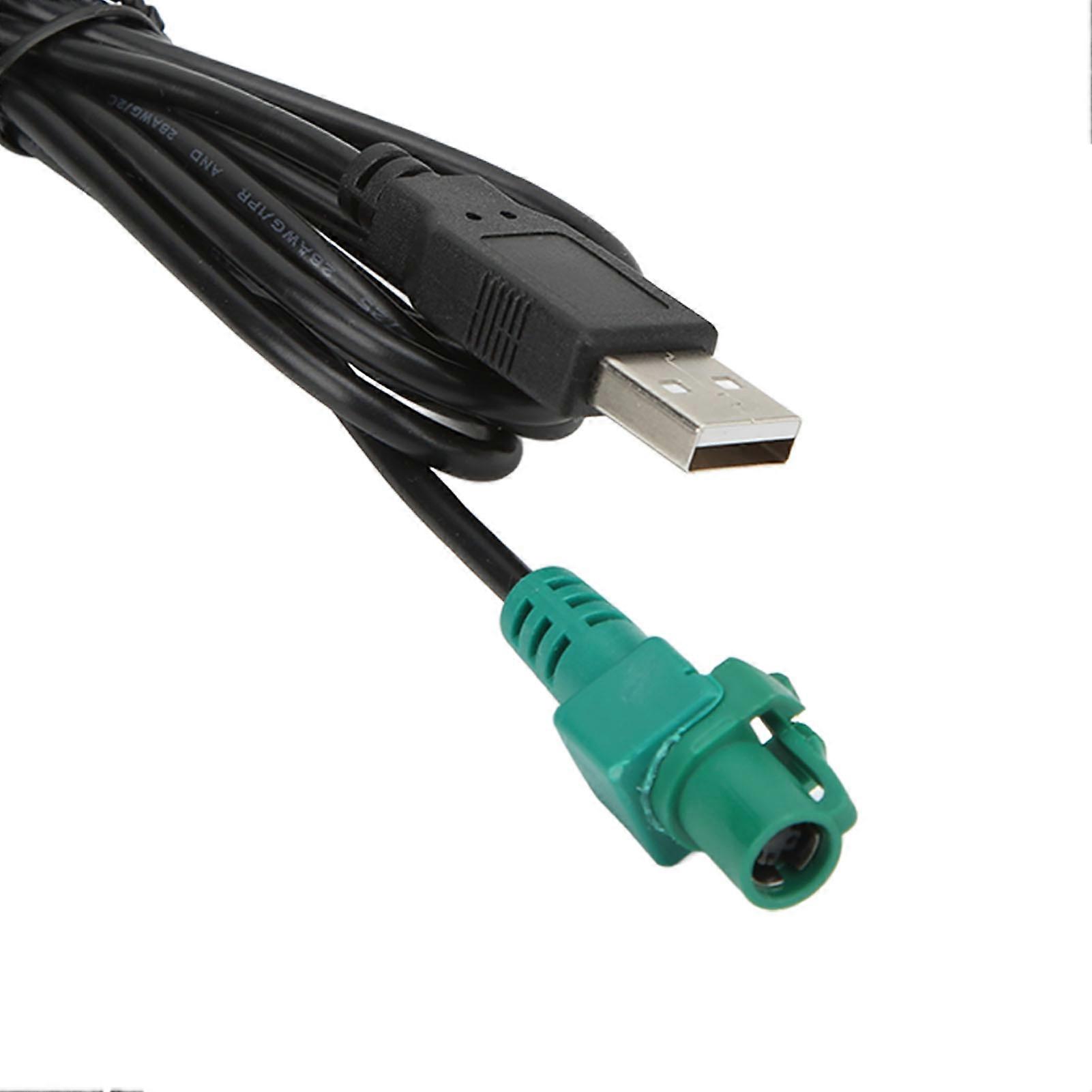 Car Radio USB Switch Panel Cable Adapter Device Replacement for Octavia Fabia RCD510 RCD310